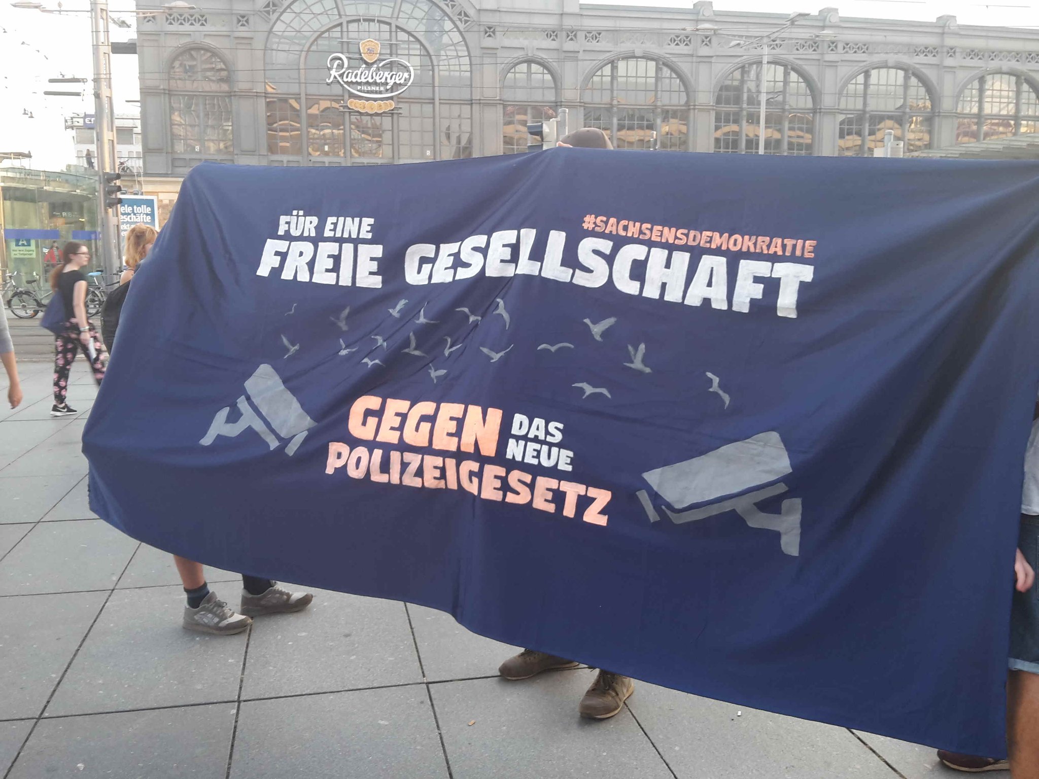 Demonstration am 6.10. – Gegen das neue Polizeigesetz – gegen den Rechtsruck