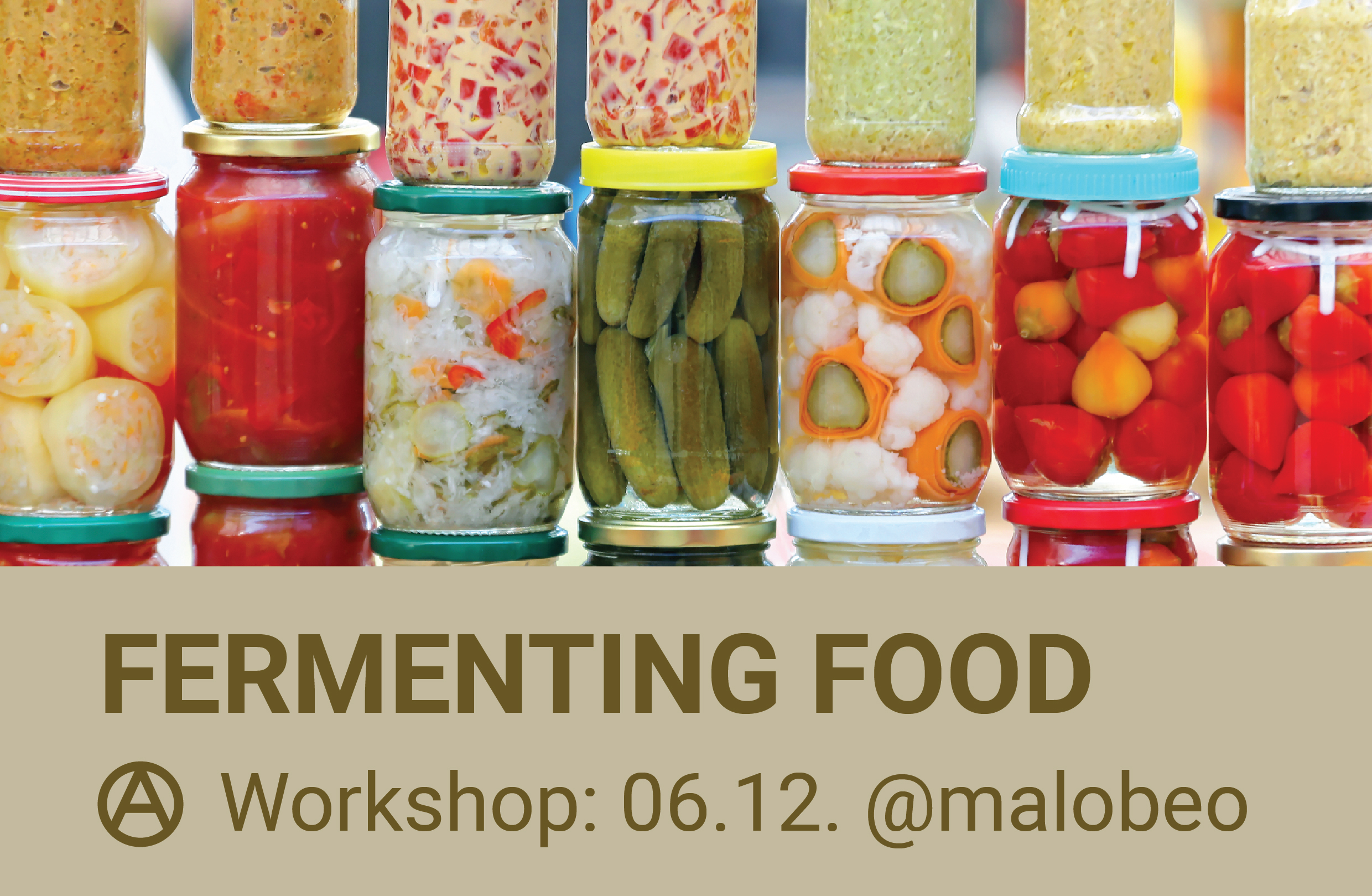 Fermenting workshop. Lots of pickled pickles