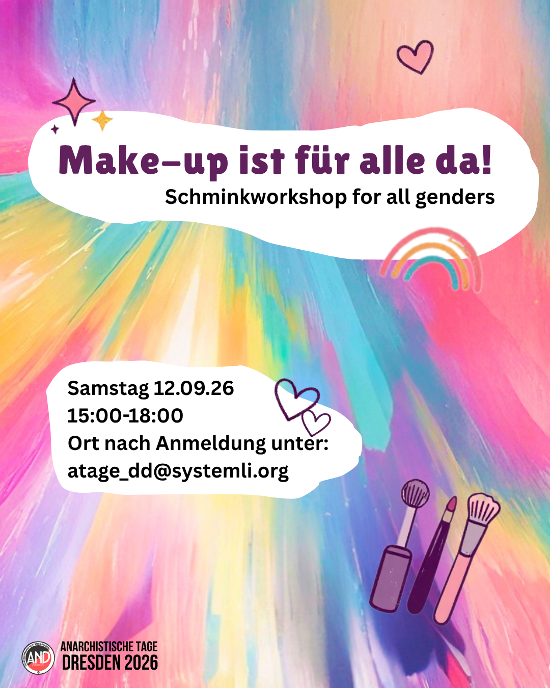 Makeup is for everyone!! Makeup Workshop for All Genders [DE/EN]